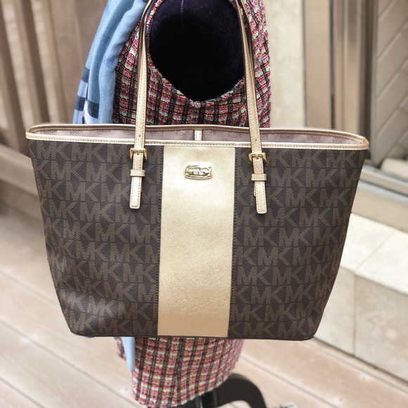 NWT Michael Kors JSTR met center carryall tote - Picture 7 of 8